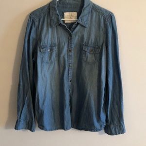 Sonoma denim shirt xl